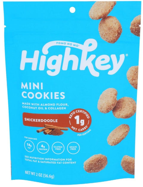 Highkey Snacks Mini Cookies Snickerdoodle - 2 oz | Pantryway