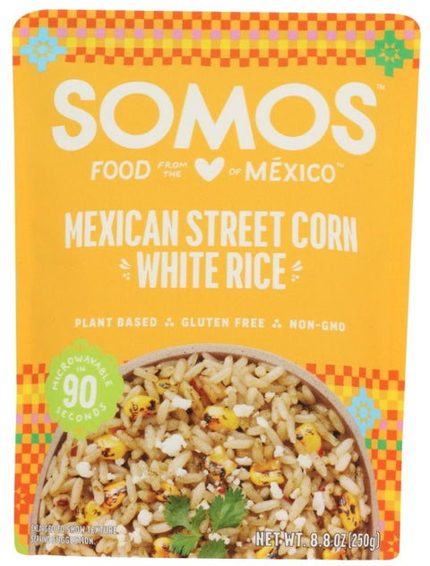 Somos Mexican Street Corn White Rice - 8.8 oz | Pantryway
