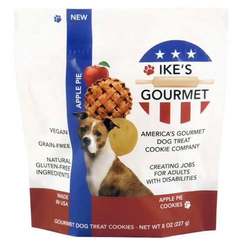 Ike's Gourmet Dog Treat Apple Pie Cookies - 8 oz | Pantryway