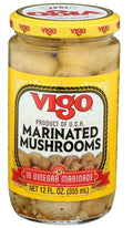 Vigo Marinated Mushrooms - 12 oz | Pantryway