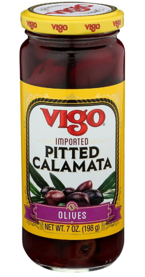 Vigo Pitted Calamata Olives - 7 oz | Pantryway
