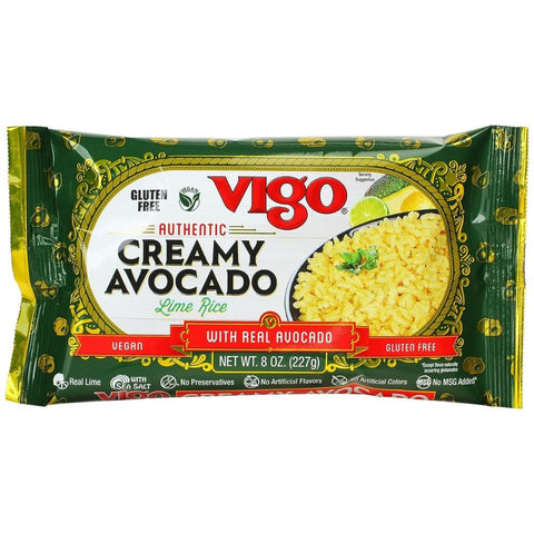 Vigo Creamy Avocado Lime Rice - 8 oz | Pantryway