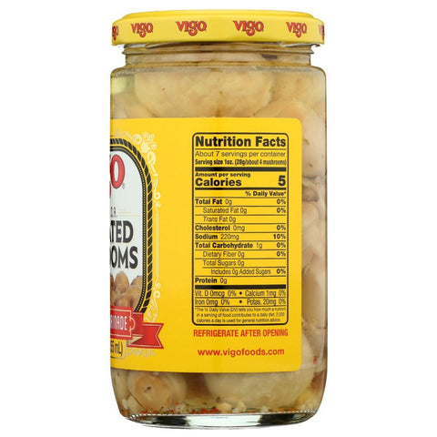 Vigo Marinated Mushrooms - 12 oz